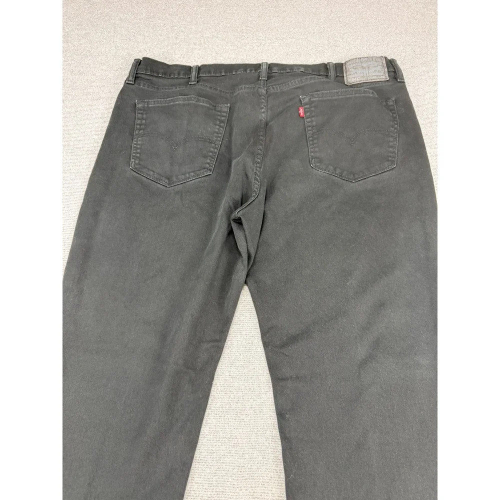 Levis 541 Athletic Taper Jeans Mens 40x30*29 Black Denim Pants